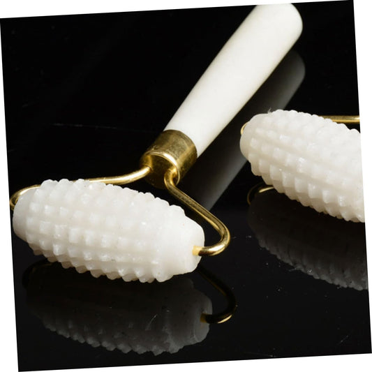 3Pcs Jade Face Roller Tool Portable Facial Massager Face Roller Massager Facial Massage Tool Single Head Jade