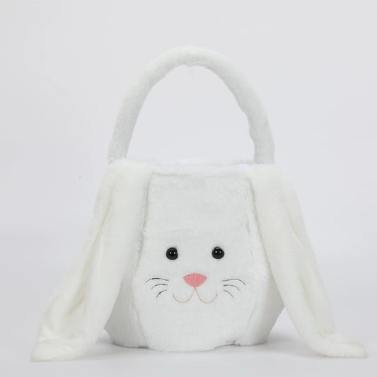 Easter Decoration Handbag Embroidered Plush Basket