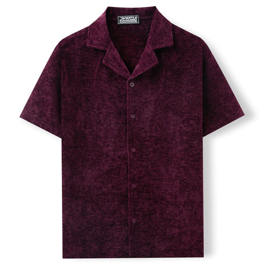 Men's Loose Trendy Short-sleeved Shirt