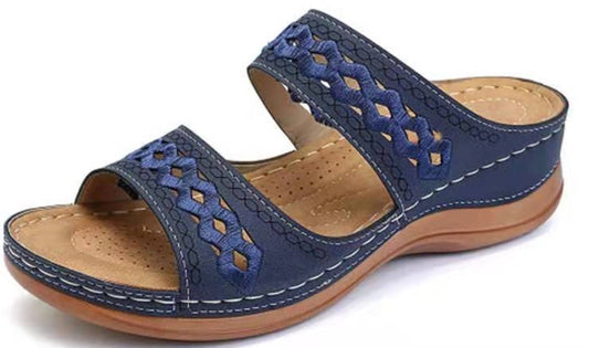 Handmade Stitching Hollow Casual Comfy Sandals