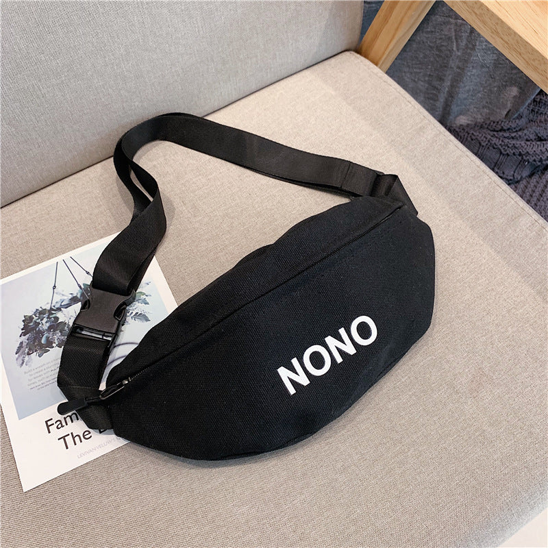 Canvas chest bag