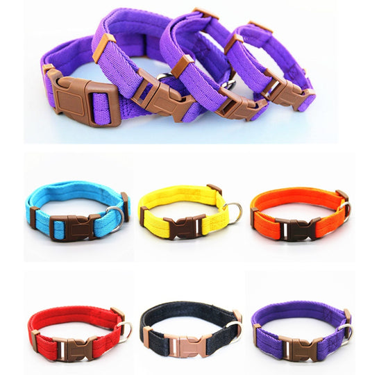 Dog collar big dog collar small dog anti-rabbit large dog medium-sized golden hair pet supplies
