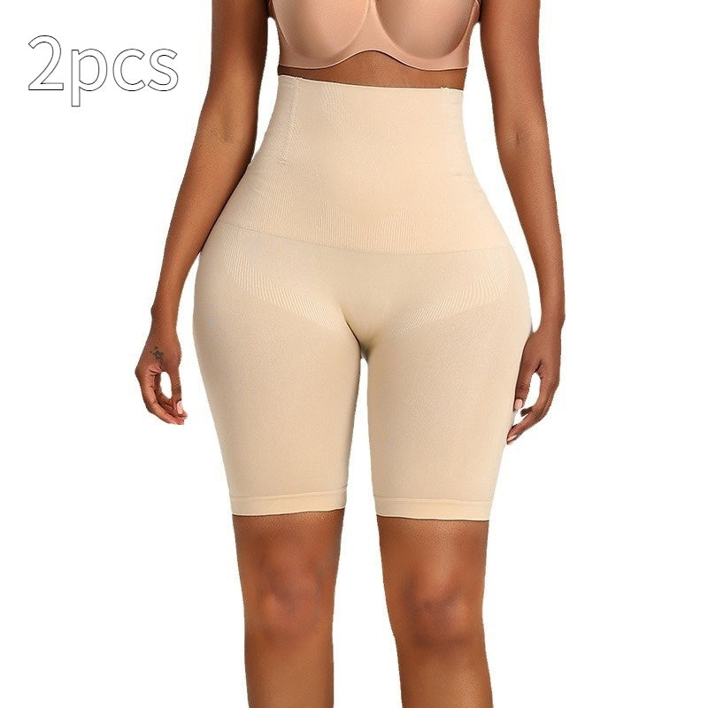 Four-corner 4-bone Plus Size Shaping Pants Anti-exposure
