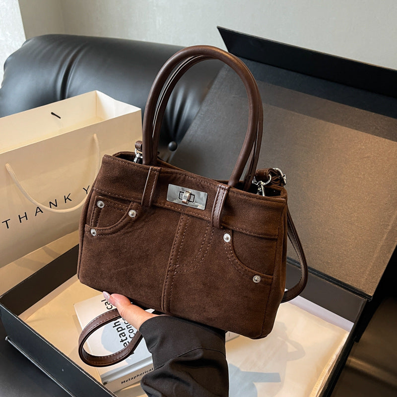 Autumn And Winter Retro Women's New Fashion All-matching Messenger Bag