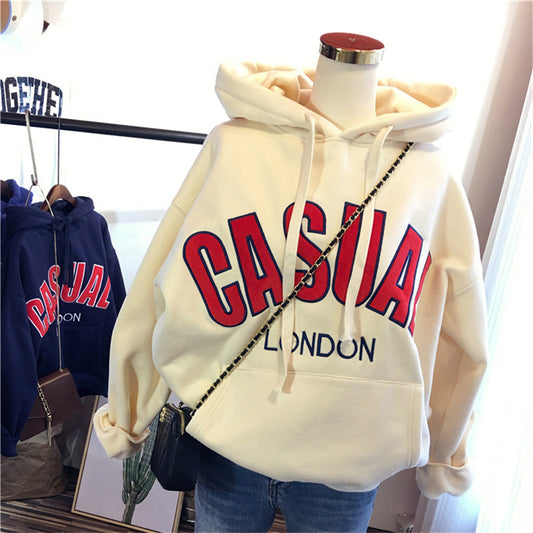 Women's Autumn And Winter Korean Style Students' Loose-fitting Coat