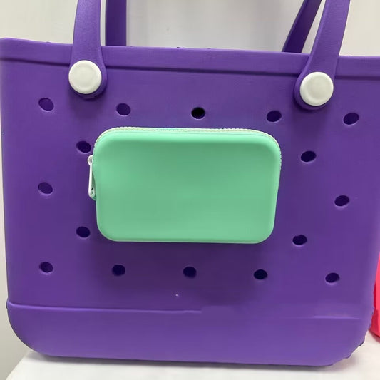 Creative Solid Color Silicone Storage Bag