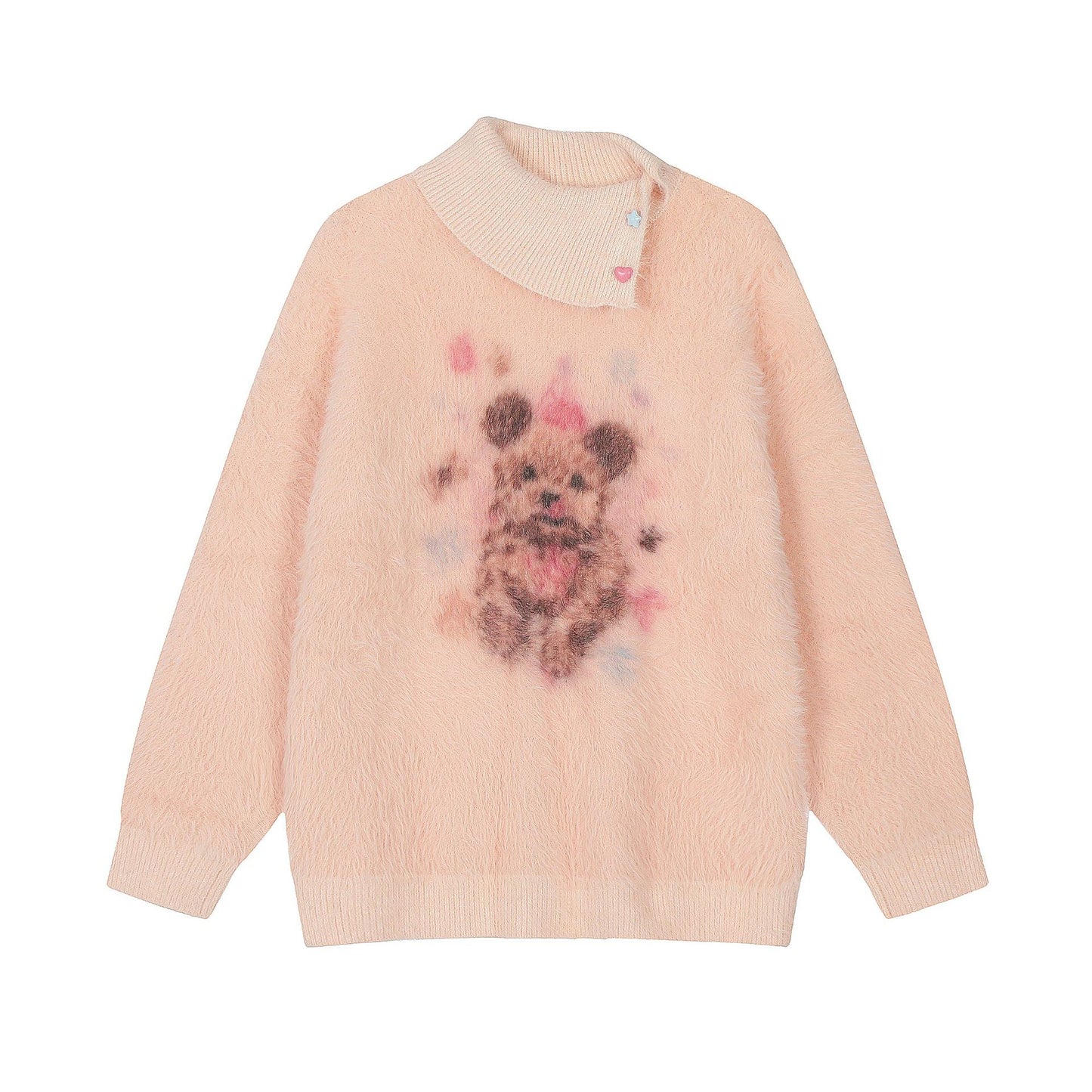 Cute Puppy Pullover Men's Autumn And Winter