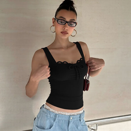 Women's Lace-up Bow-Knot Slimming Camisole Top