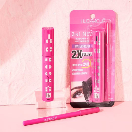 Mascara Eyeliner 2 IN1 Waterproof