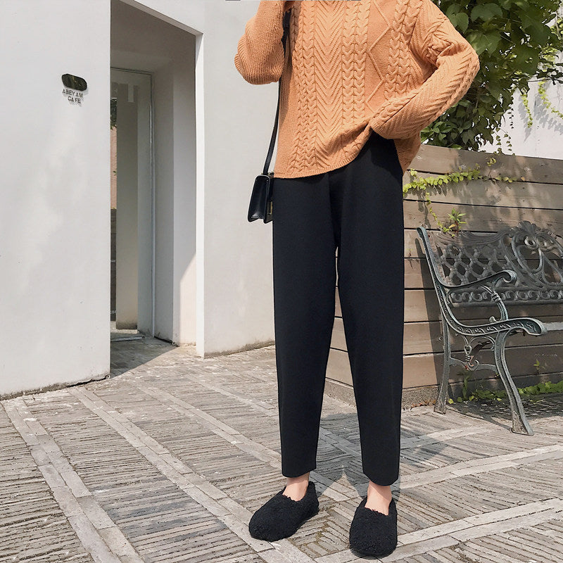 Draping Harlan Carrot Pants
