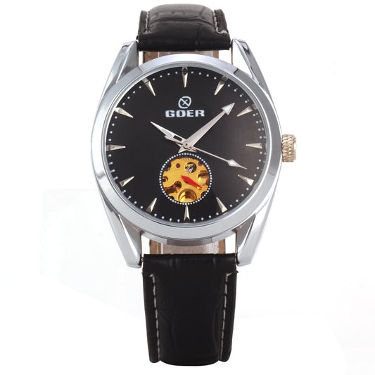 GOER Hollow Men's Automatic Mechanical Watch