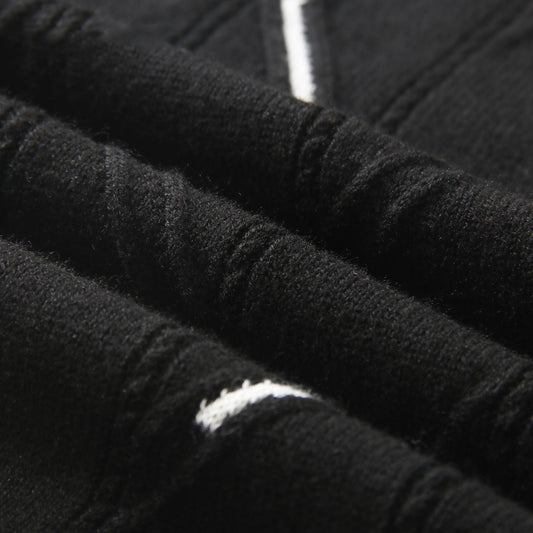 Efterår og vinter rundhalset pullover alsidig herresweater