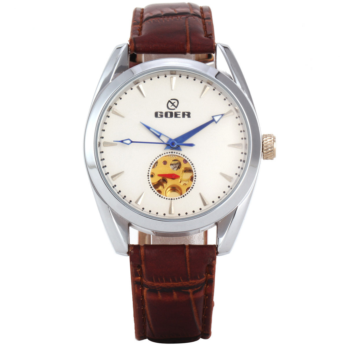 GOER Hollow Men's Automatic Mechanical Watch