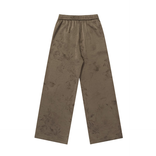 Loose Casual Wide-leg Trousers