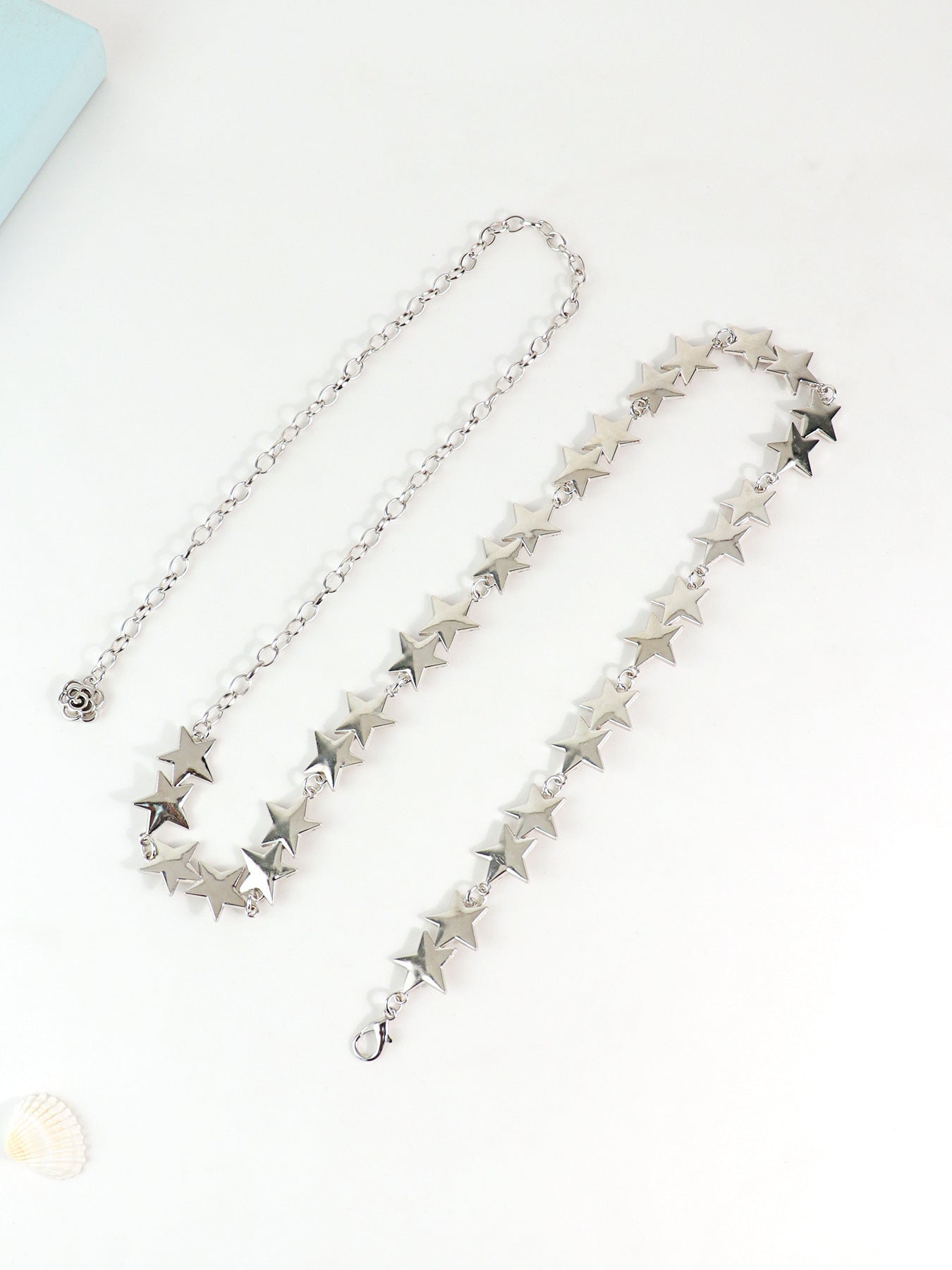 New Retro Metal Star Waist Chain Women's Accessory