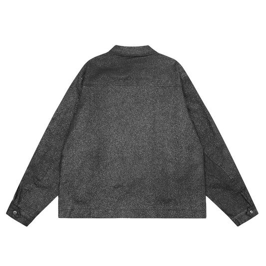 Fashion Irregular Zipper Coat Jacket Men