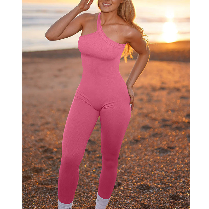 Dame Jumpsuit med høj elasticitet i europæisk og amerikansk stil