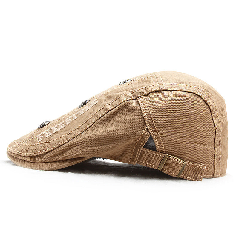 Men's And Women's Fashion Embroidery Cotton Hat