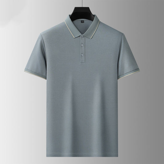Men's Moisture-Wicking Casual Short-Sleeve Polo Shirt