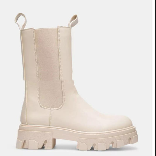 Flat Heel Platform Mid-tube Fashion Trendy Women's Boots