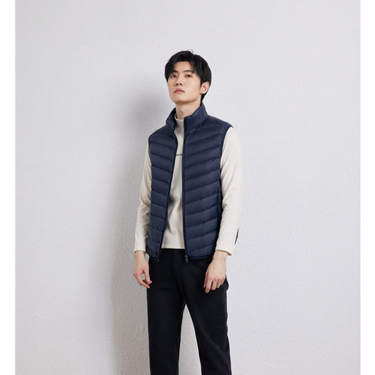 Men's Stand Collar Vest Thin