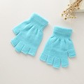 Solid Color Magic Gloves Warm Dew Finger Plush