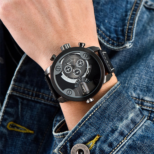 Multi color Large Dial Watch