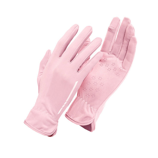 All-finger Non-slip Touch Screen Breathable Driving And Cycling Sports Gloves