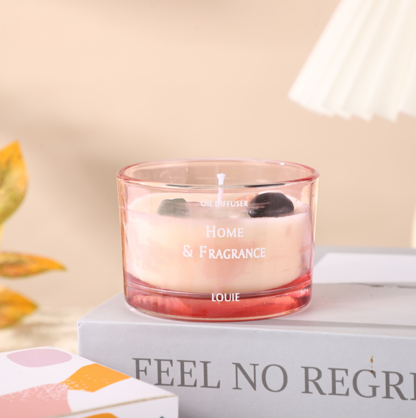 Ins-scented candle-rose sandalwood-soybean mixed wax-1 piece