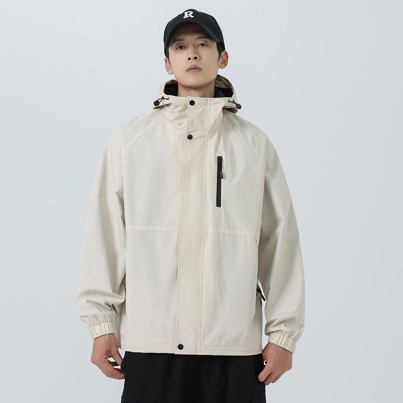 Men's Sports Shell Jacket Overweight Man Plus Size