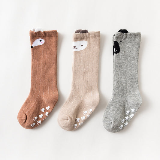 Cotton Newborn Mid Long Tube Knee Socks