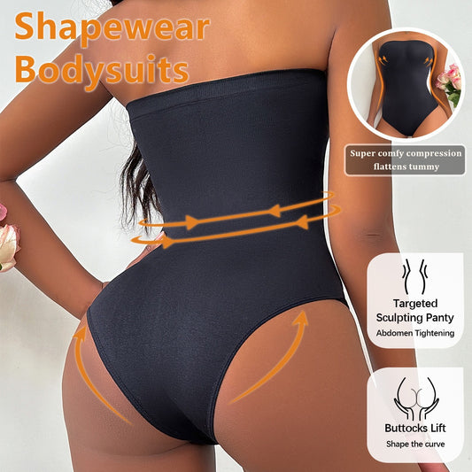 Kvinders One-Piece Shapewear Trusser Med Mavekontrol Og Baldeløftende Funktioner