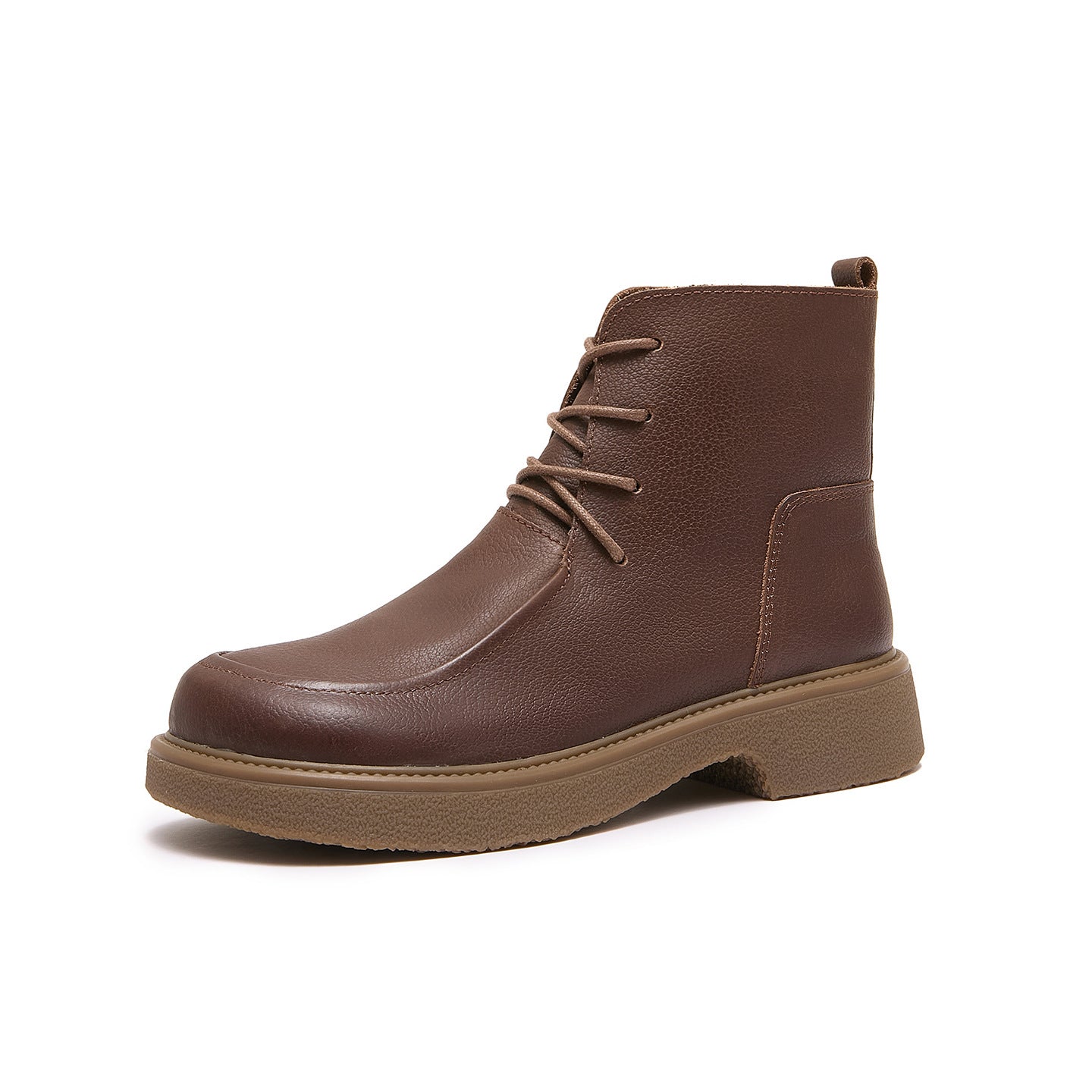 Womens High-top Leather Shoes