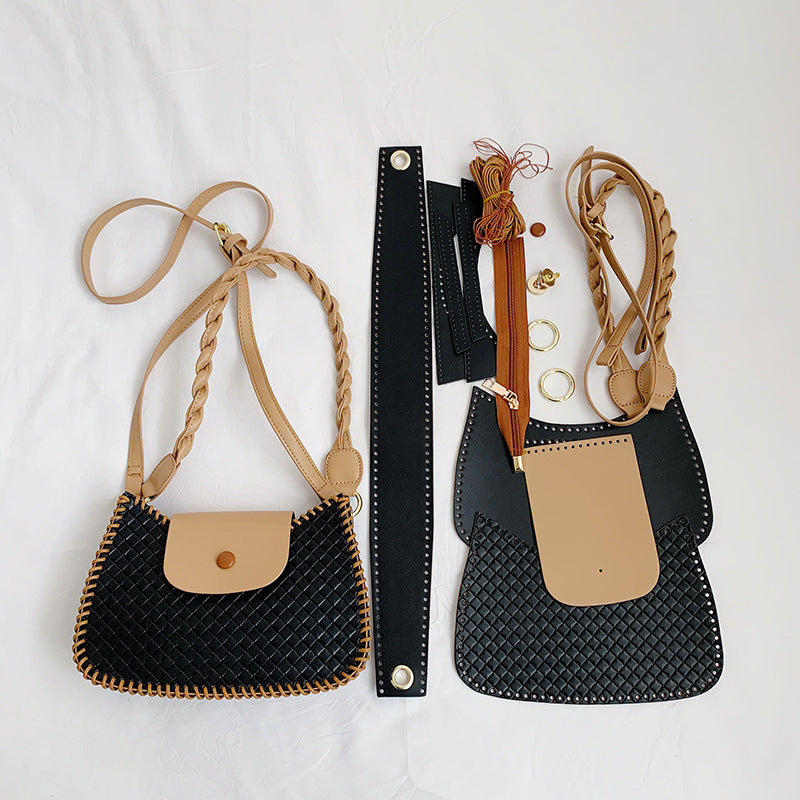 Diy Hand Bag Self Made Woven Material