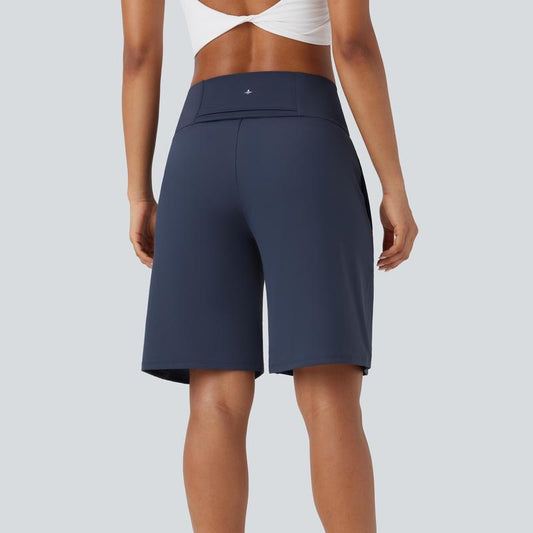 Pants High-waisted Multi-pocket Design Comfortable Feel