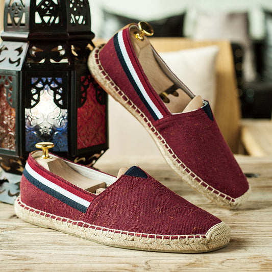 Straw Slip-on Shoes For Lazy Folks And Fishermen