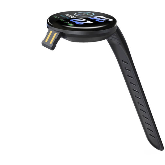 D18 Round Smart Bracelet Color Screen Sports Pedometer Sleep