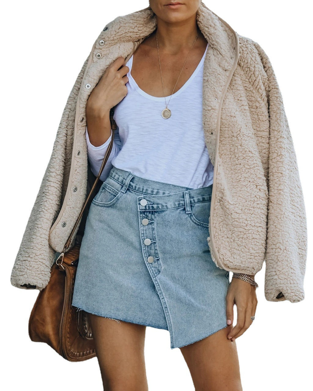 European And American Style Irregular Skirt
