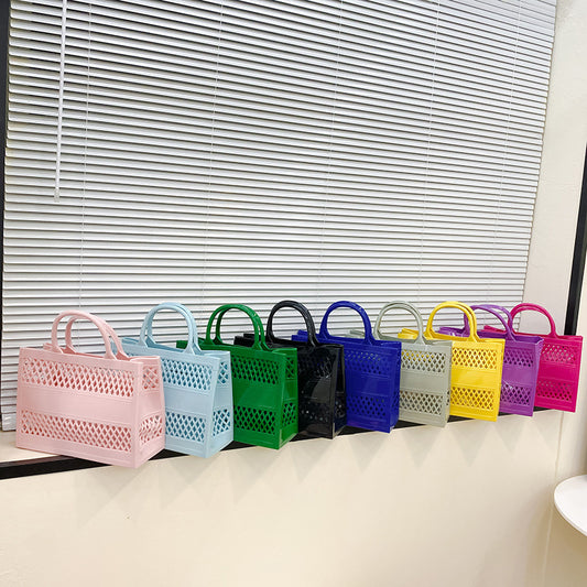 Portable Large Capacity Storage Basket Candy Hollow Bag