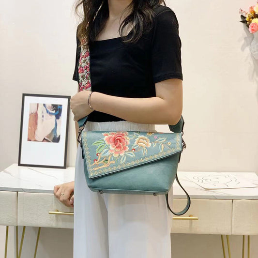 Chinese-style Womens Handbag Tote Crossbody Or Shoulder Bag