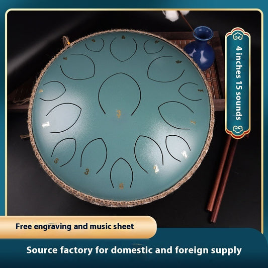 14-inch 15-tone Hollow Drum Percussion Musical Instrument