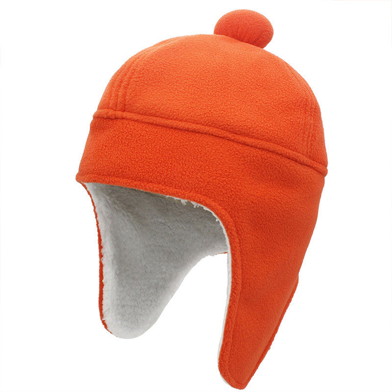 Faux Lamb Wool Cold Hat Autumn And Winter Ear Protection