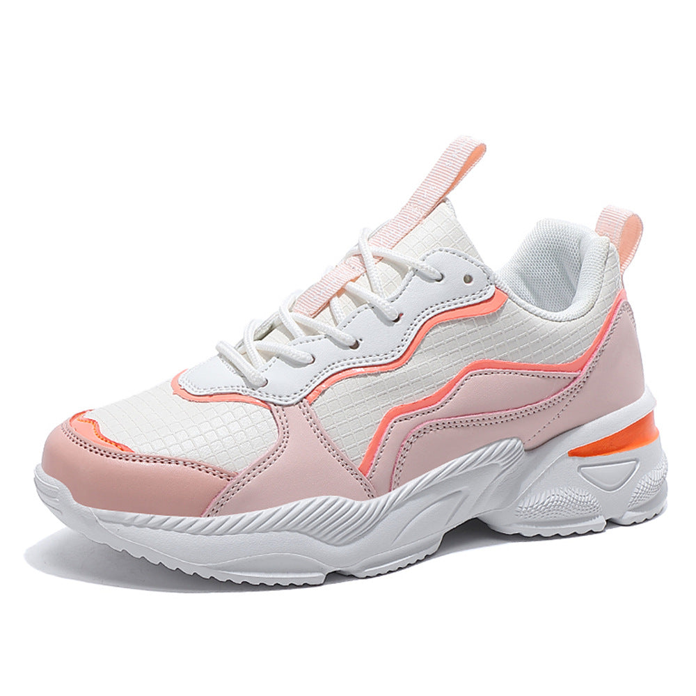 New Korean Style Splicing Fashion Casual Women's Running Shoes