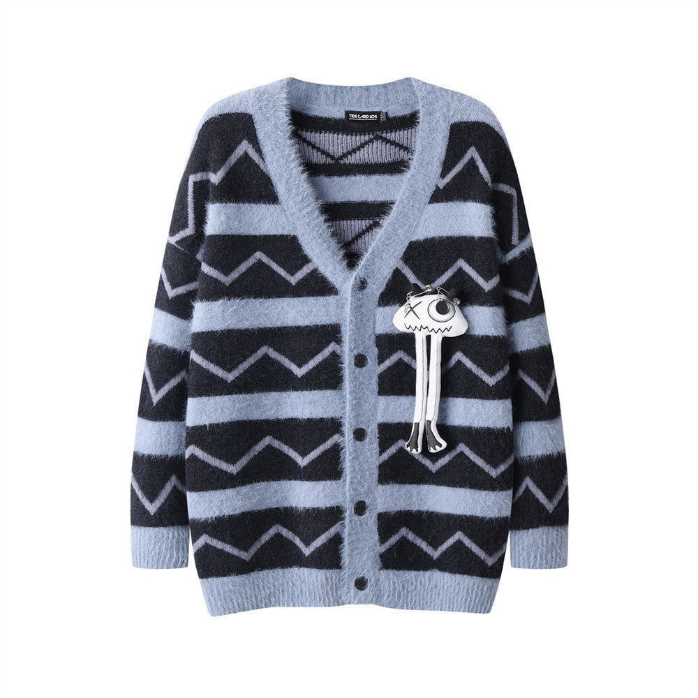 Loose Casual Sweater Coat For Men And Women