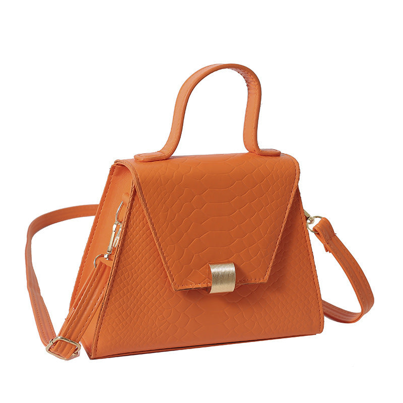 Womens Solid-color, Stylish, Casual Crossbody Or Shoulder Bag