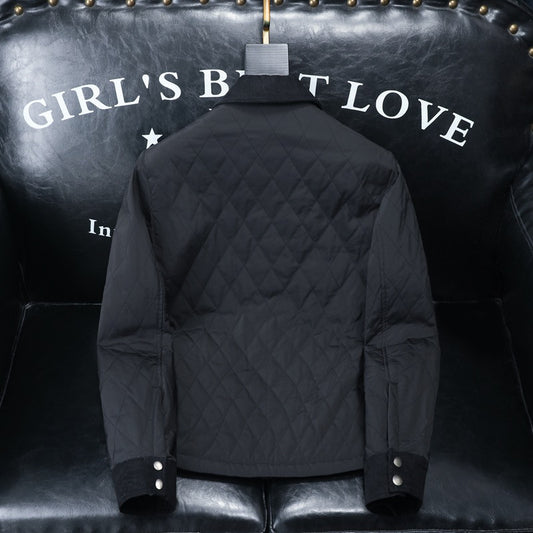 Men's Plus Size Casual Cotton-padded Clothes Coat