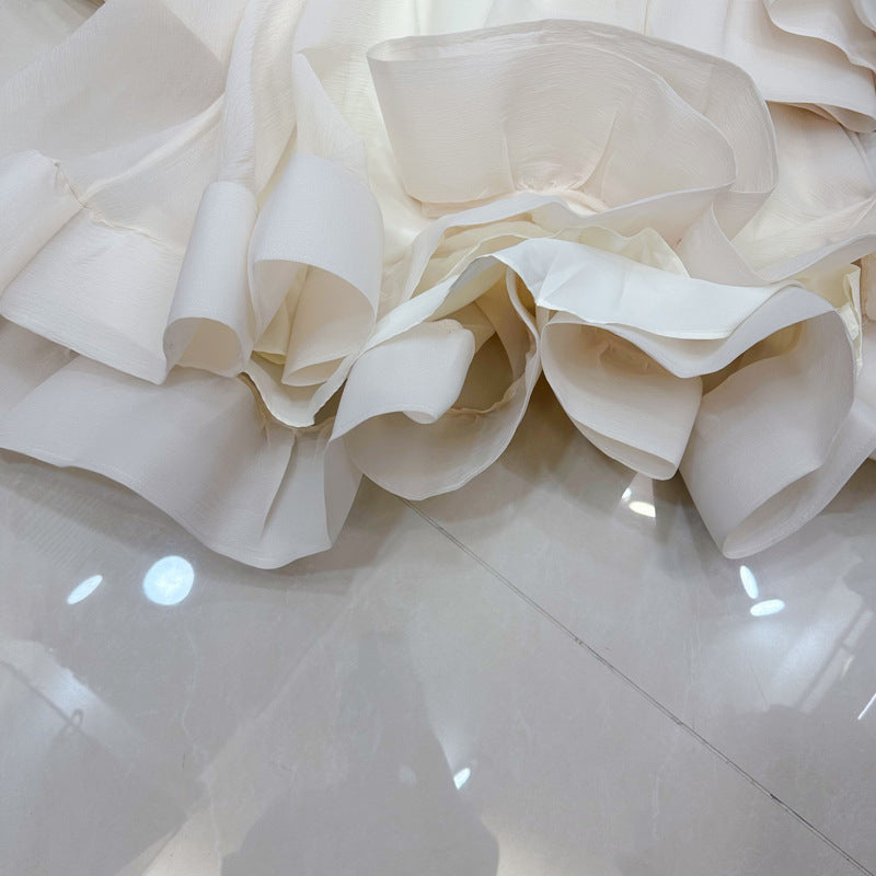 Featuring A Ruffled Hem For A Niche, Designer-inspired Look
