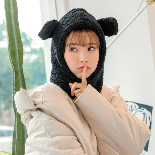 Korean Version Of The Net Red Wind Winter Cute Hat