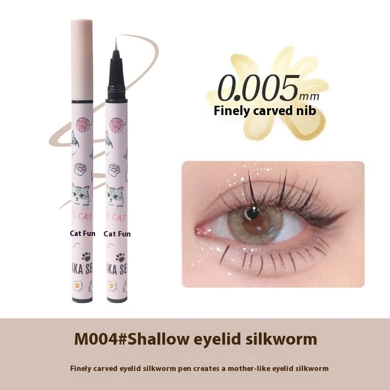 Eyeliner Eye Shadow Pen Extremely Thin Head Smooth And Durable