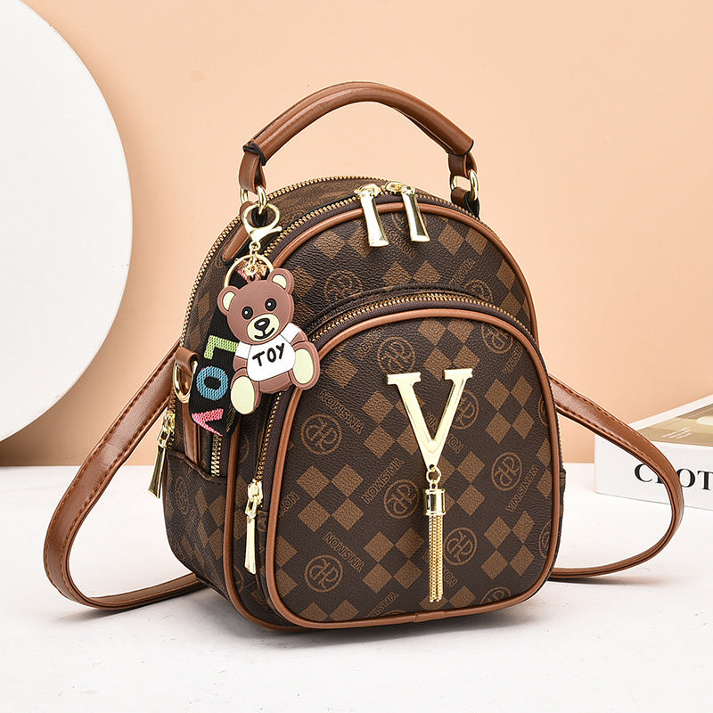 Backpack Simple Crossbody High-grade Retro